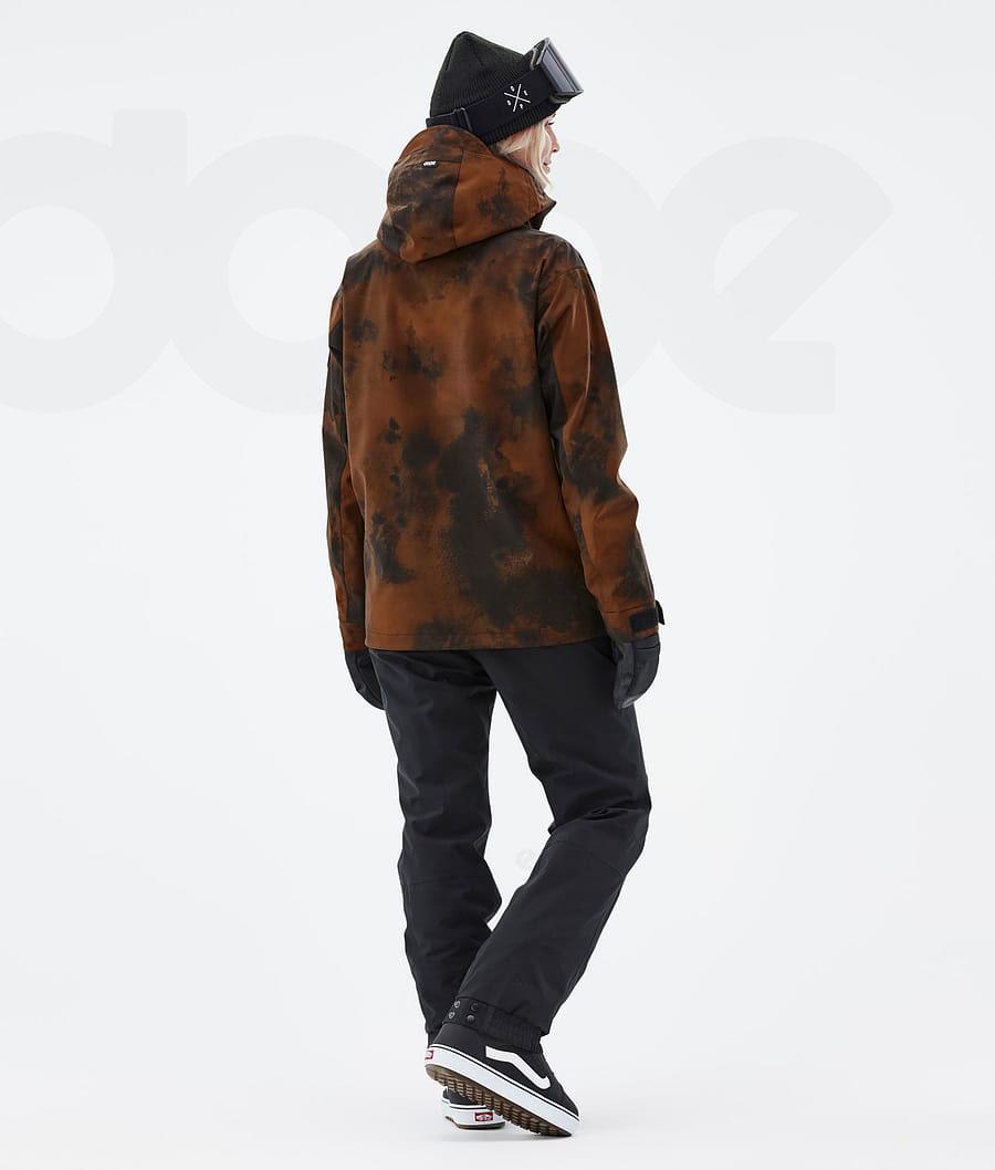 Orange Women's Dope Blizzard W Snowboard Jackets | NZ_D2331