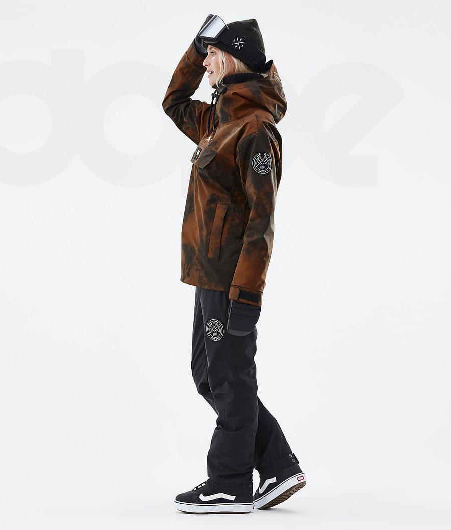 Orange Women's Dope Blizzard W Snowboard Jackets | NZ_D2331
