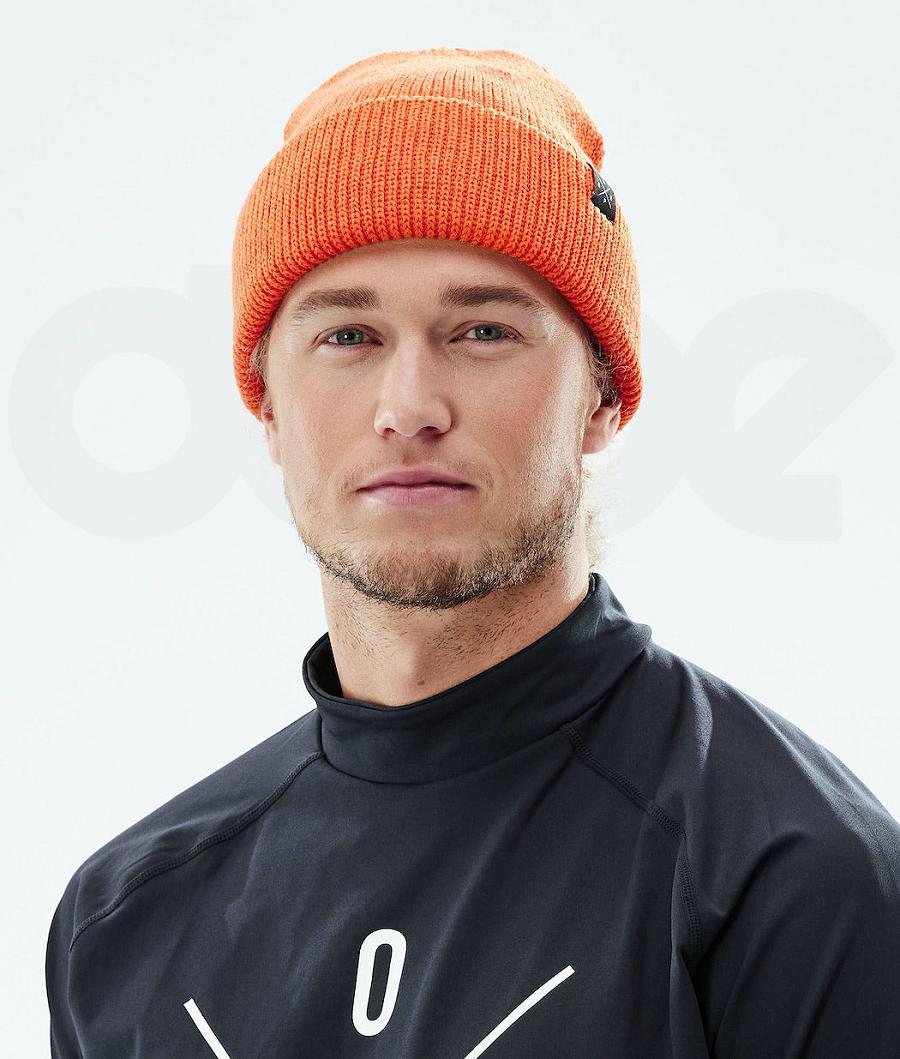 Orange Women's Dope Drifter II Beanies | NZ_D1351