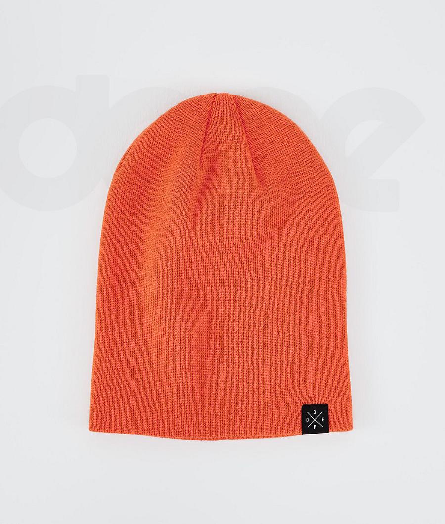 Orange Women's Dope Solitude Beanies | NZ_D1507