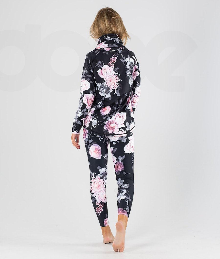 Pink Flower Women's Dope Snuggle W Base Layer Pants | NZ_D2066