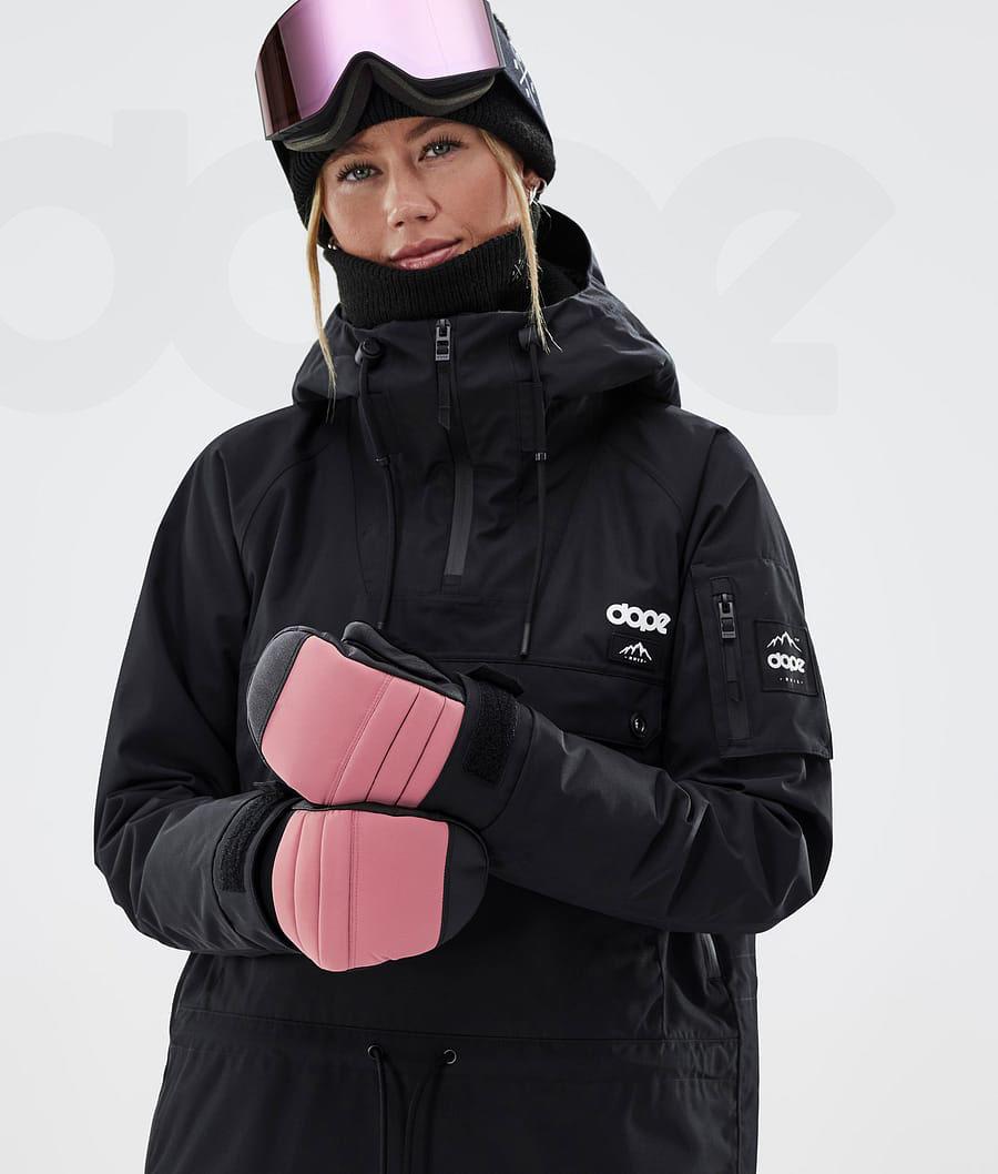 Pink Men's Dope Ace Snowboard Gloves | NZ_D1036