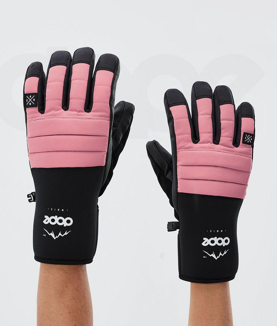 Pink Men\'s Dope Ace Snowboard Gloves | NZ_D1627