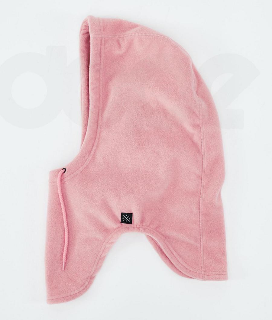 Pink Men\'s Dope Cozy Hood II Facemasks | NZ_D1662