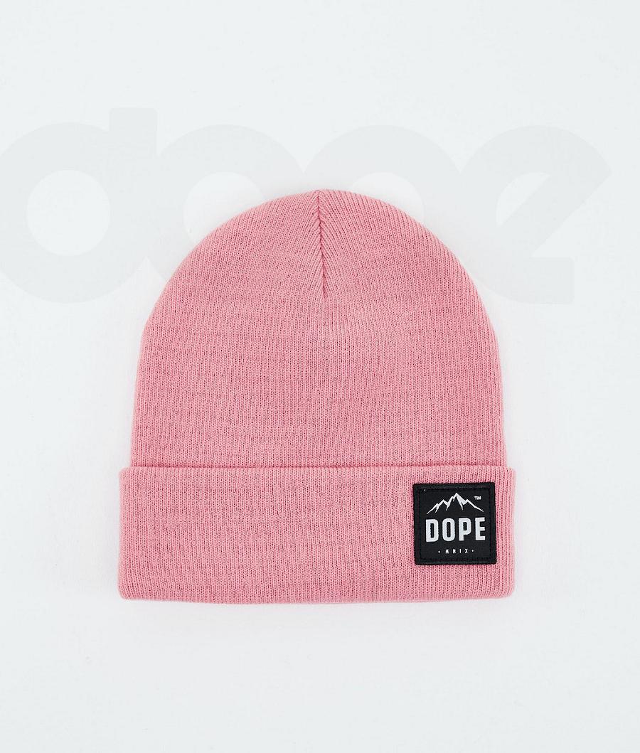 Pink Men\'s Dope Paradise Beanies | NZ_D1665