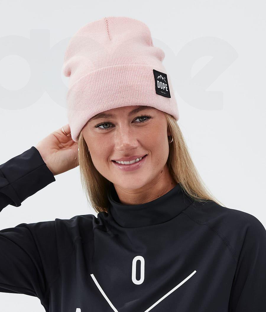 Pink Men's Dope Paradise Beanies | NZ_D1832