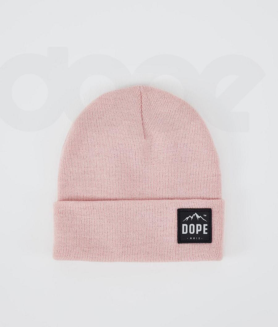 Pink Men\'s Dope Paradise Beanies | NZ_D1832