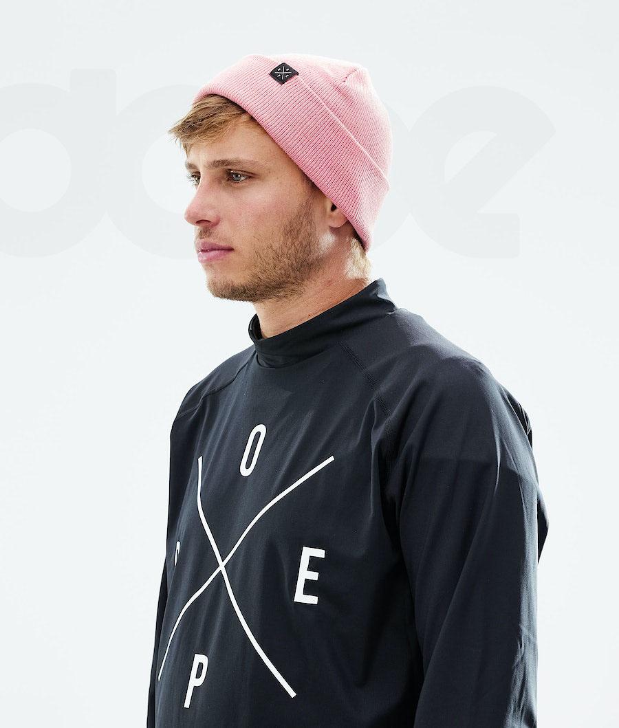 Pink Men's Dope Solitude Beanies | NZ_D2057