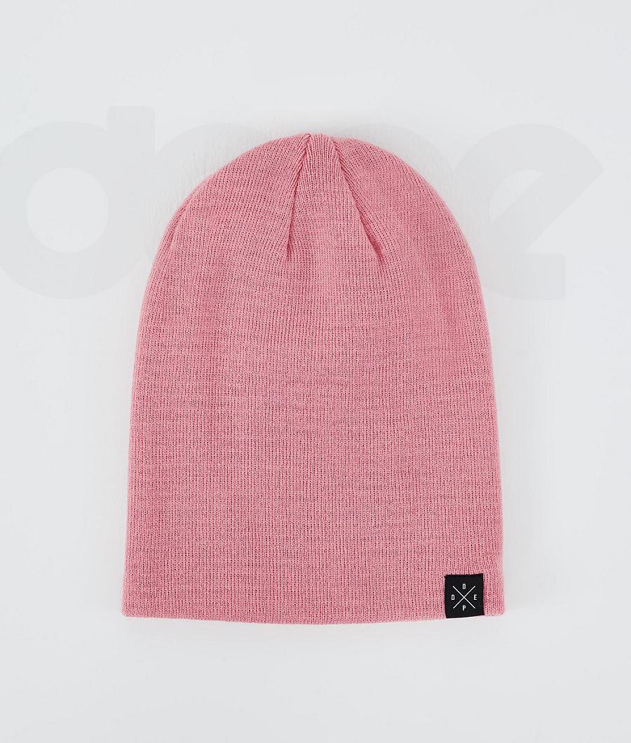 Pink Men's Dope Solitude Beanies | NZ_D2224