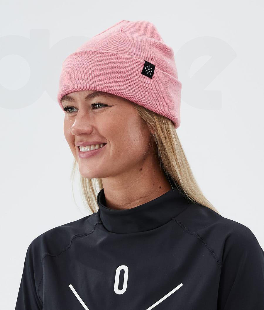 Pink Men's Dope Solitude Beanies | NZ_D2224