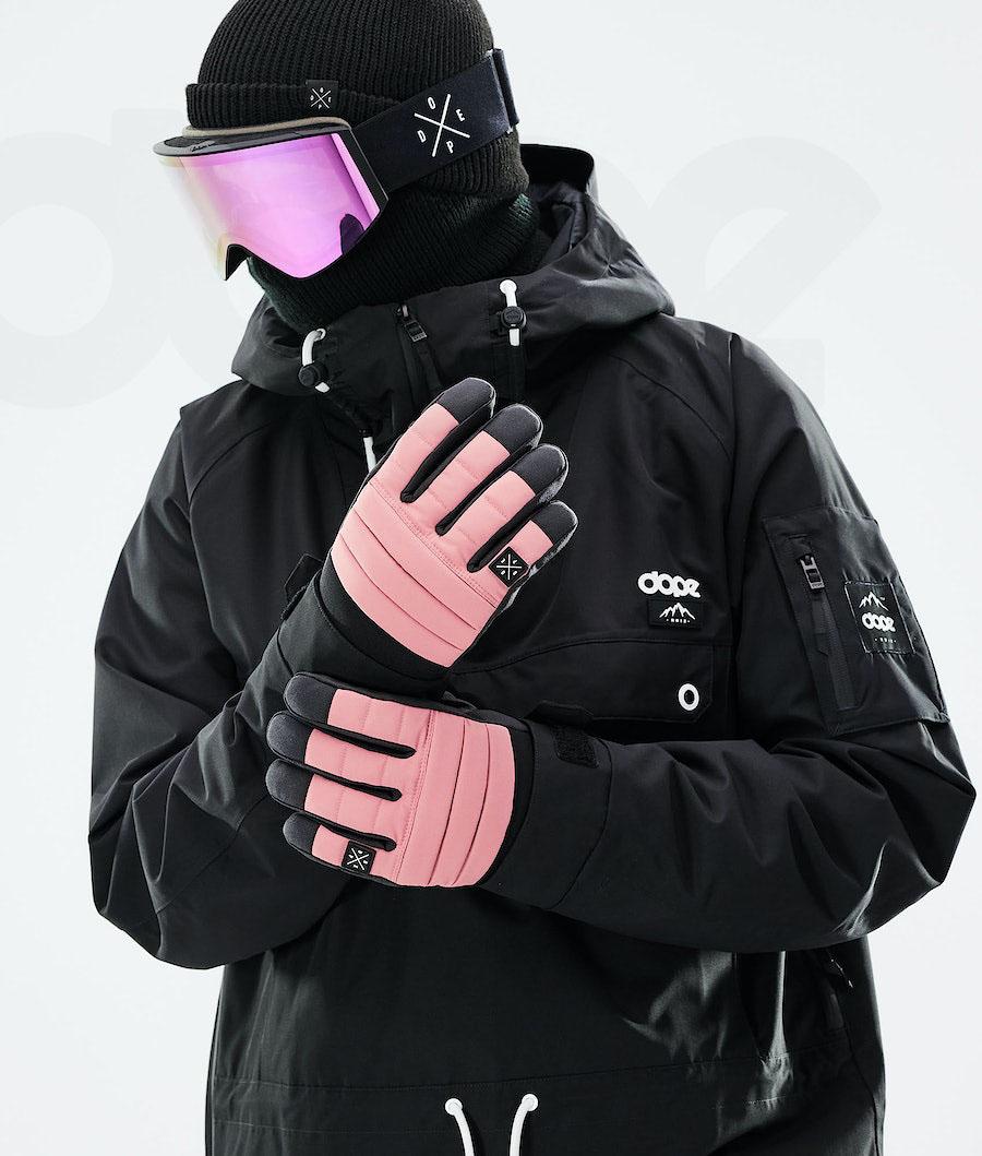 Pink Women's Dope Ace 2021 Snowboard Gloves | NZ_D1130
