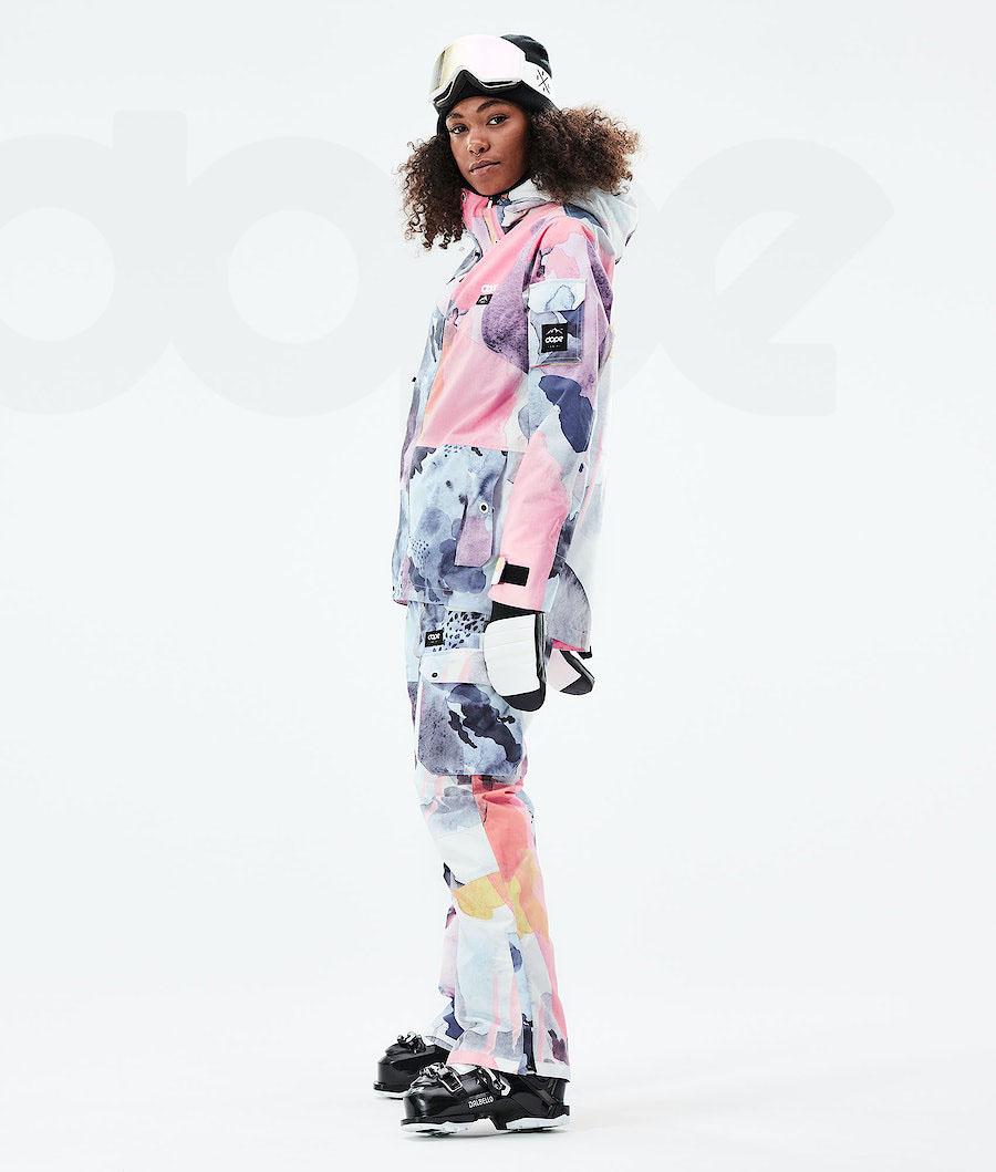 Pink Women's Dope Adept W 2021 Ski Jackets | NZ_D1379