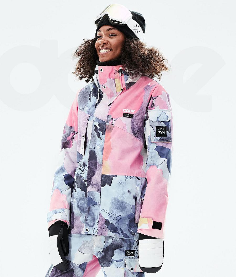 Pink Women\'s Dope Adept W 2021 Ski Jackets | NZ_D1379