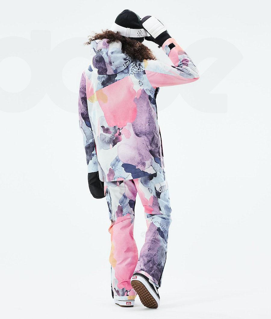 Pink Women's Dope Adept W 2021 Snowboard Jackets | NZ_D2120