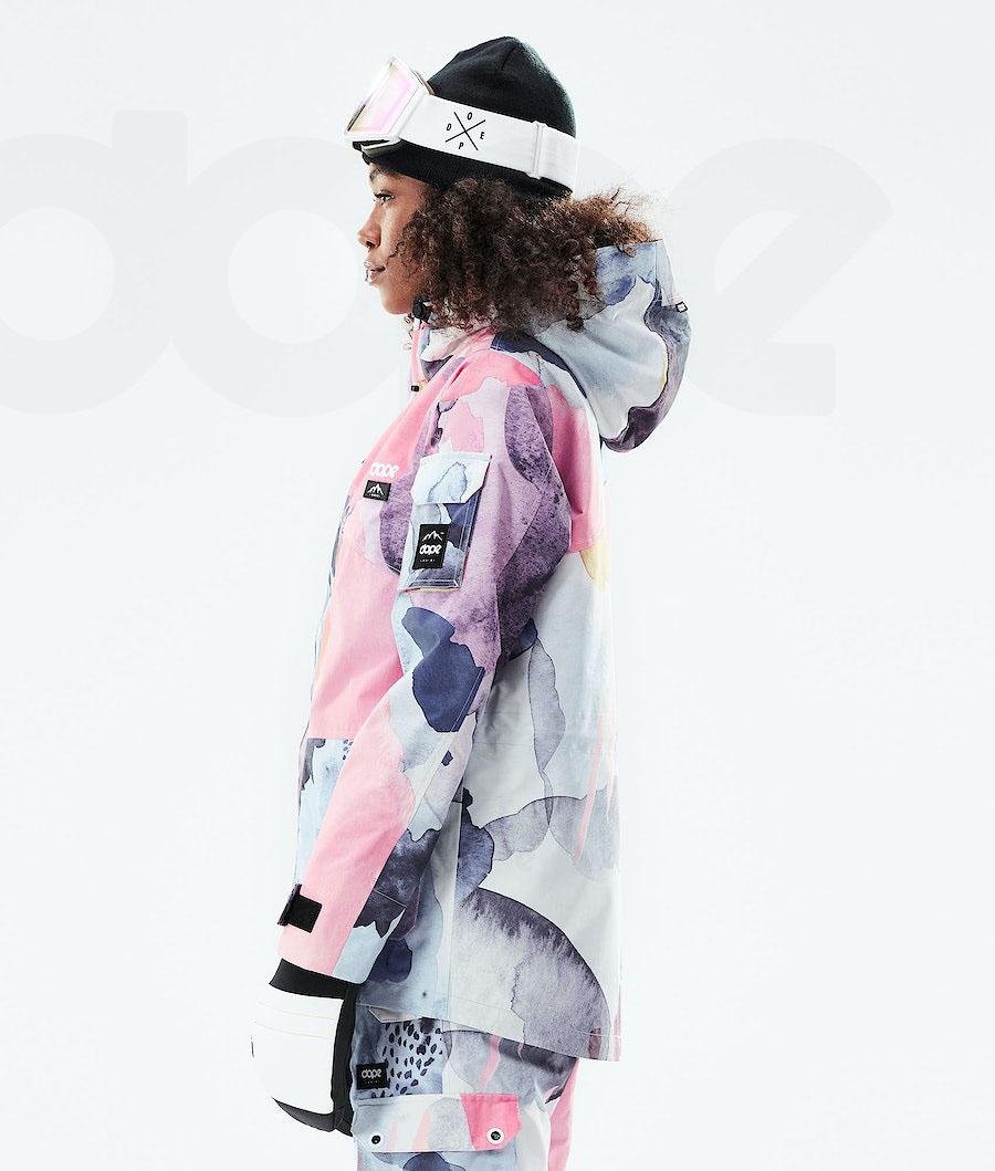 Pink Women's Dope Adept W 2021 Snowboard Jackets | NZ_D2120