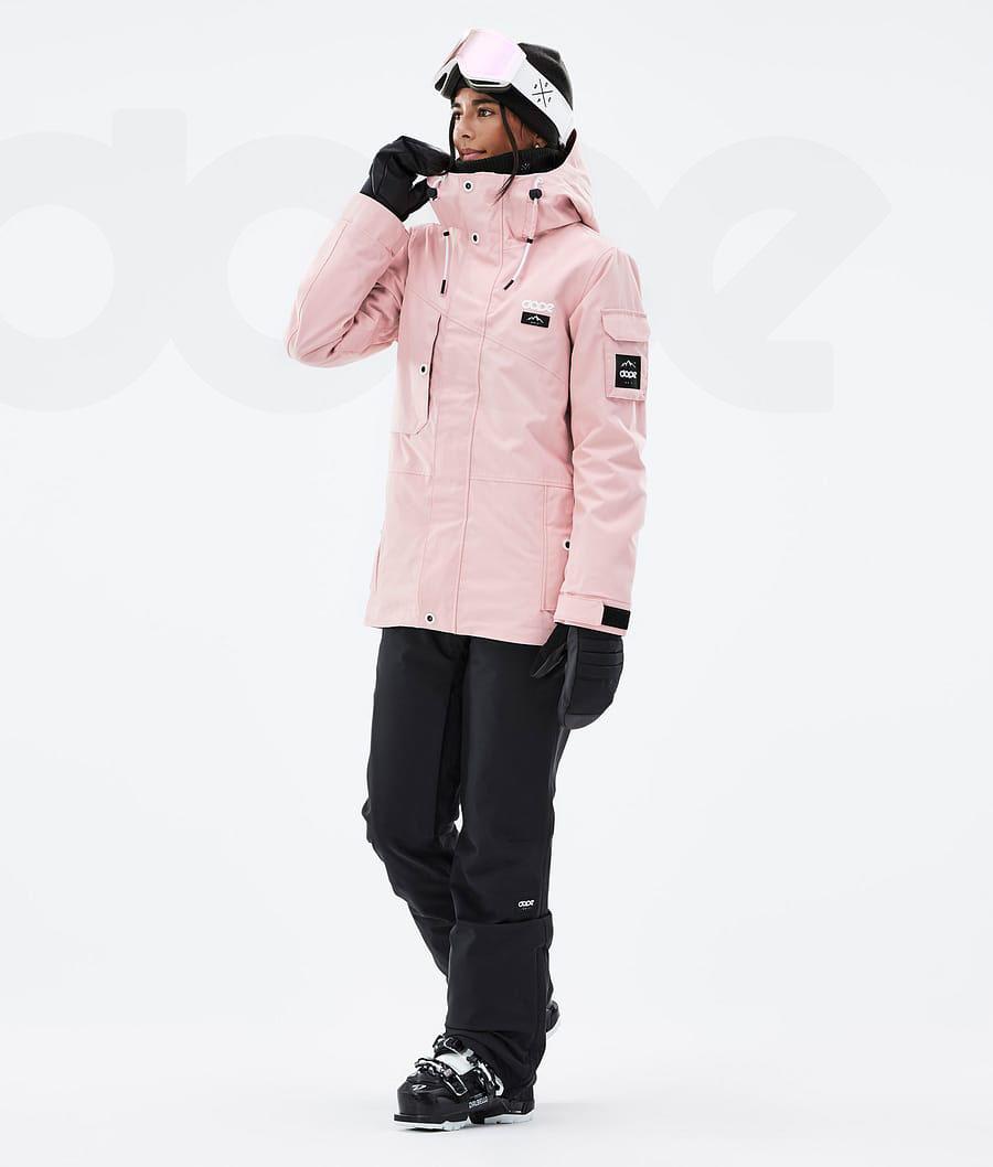 Pink Women's Dope Adept W Ski Jackets | NZ_D1289