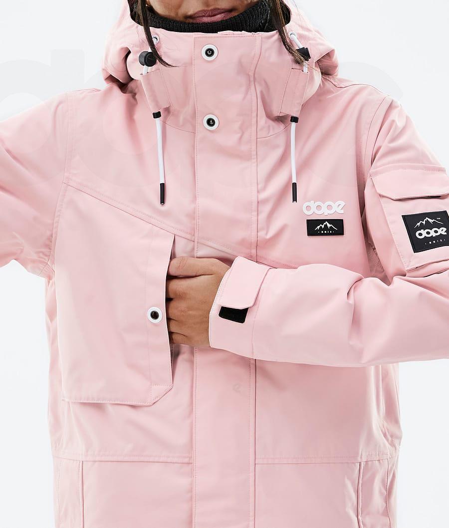 Pink Women's Dope Adept W Ski Jackets | NZ_D1289