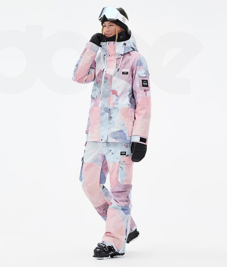 Pink Women's Dope Adept W Ski Jackets | NZ_D1453