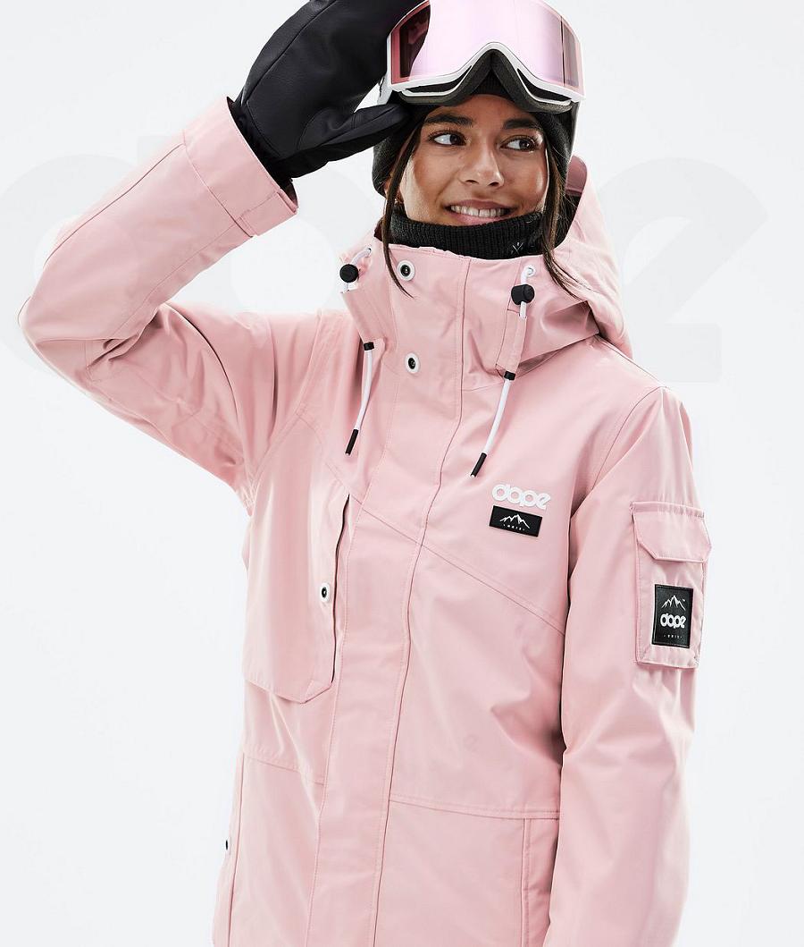 Pink Women's Dope Adept W Snowboard Jackets | NZ_D1173