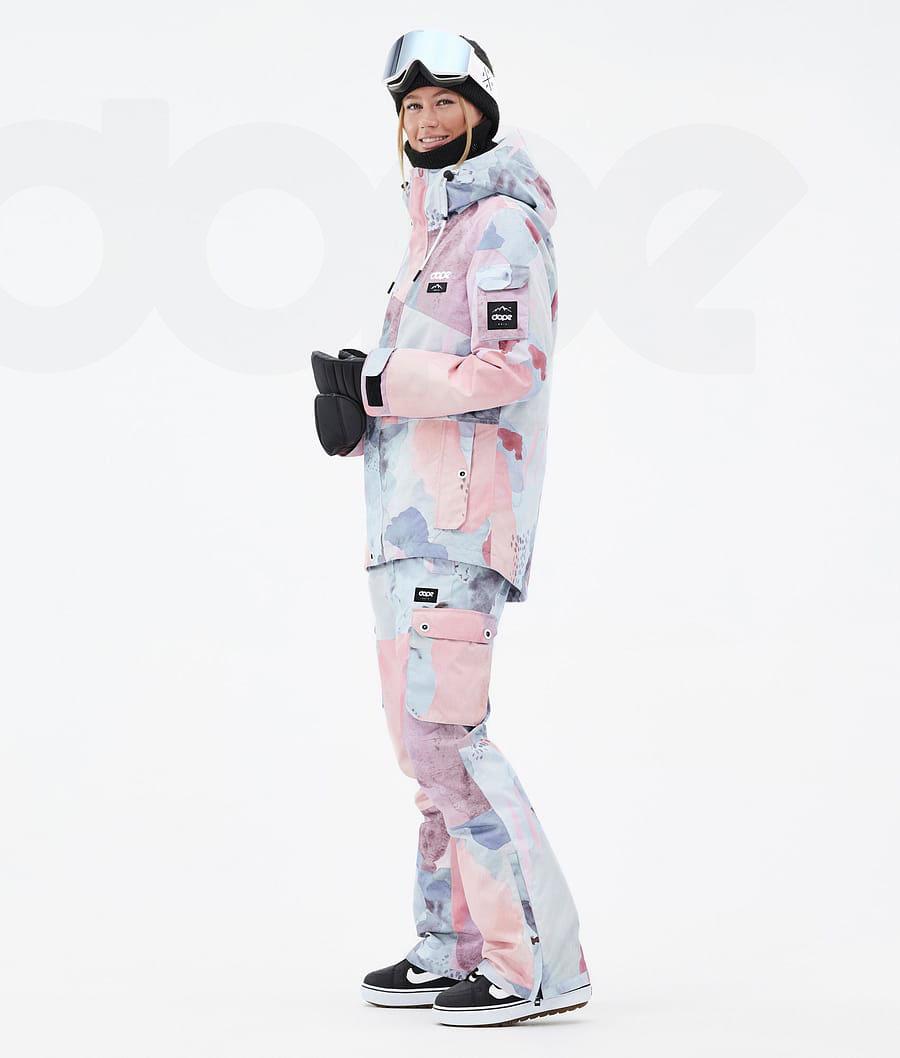 Pink Women's Dope Adept W Snowboard Jackets | NZ_D1646