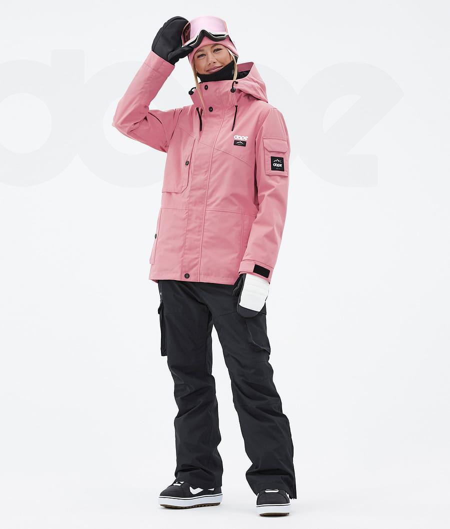Pink Women's Dope Adept W Snowboard Jackets | NZ_D2344