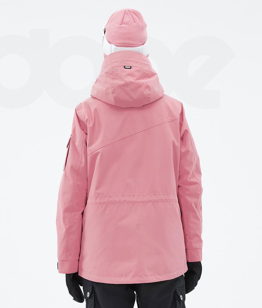 Pink Women's Dope Adept W Snowboard Jackets | NZ_D2344