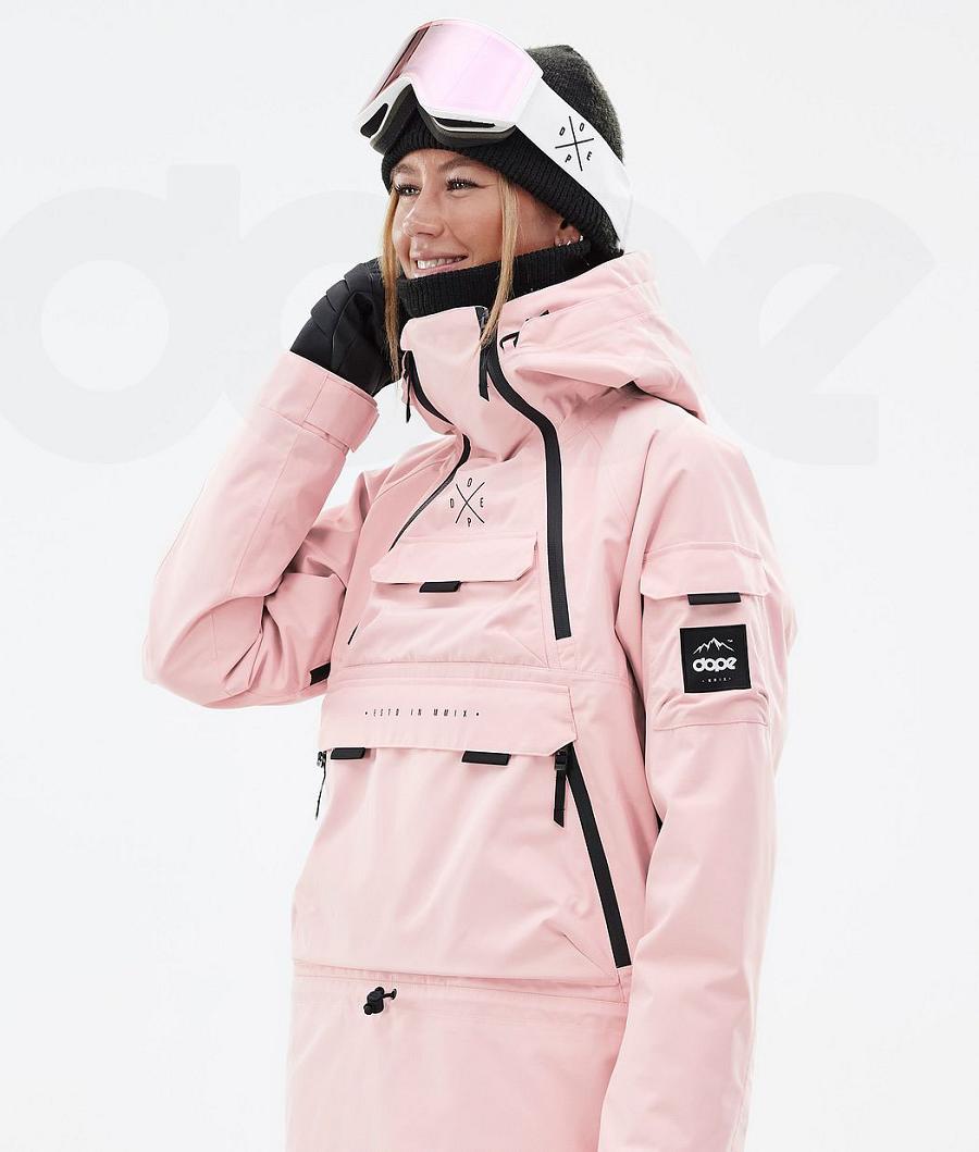 Pink Women's Dope Akin W Ski Jackets | NZ_D1652