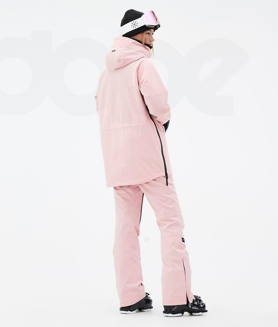 Pink Women's Dope Akin W Ski Jackets | NZ_D1652