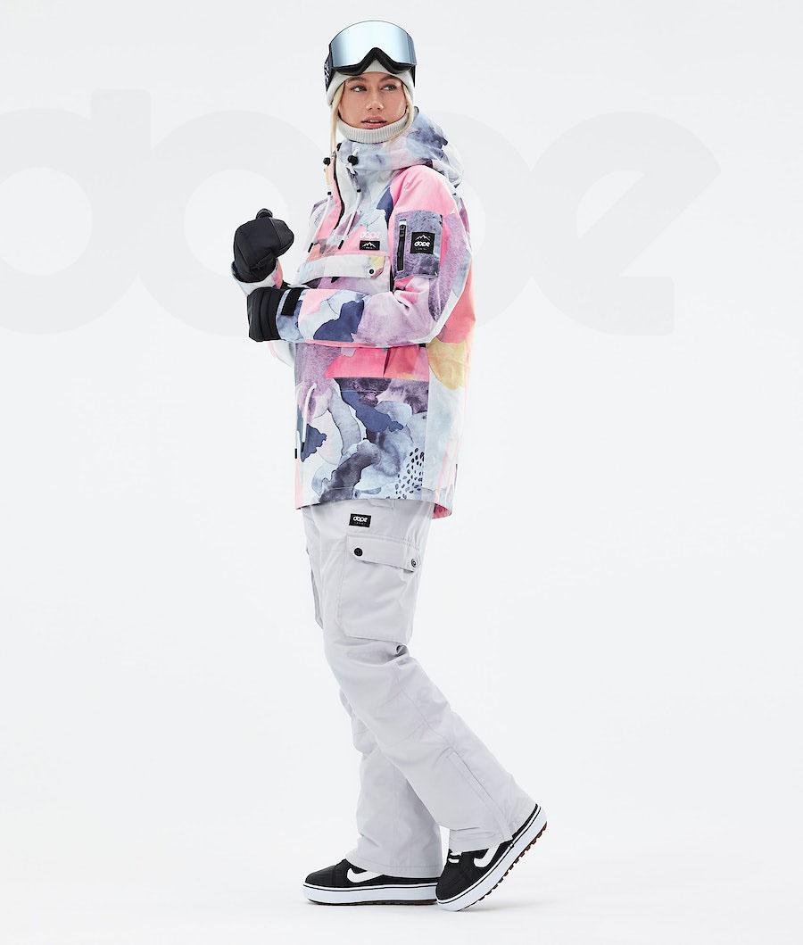 Pink Women's Dope Annok W 2021 Snowboard Jackets | NZ_D1198