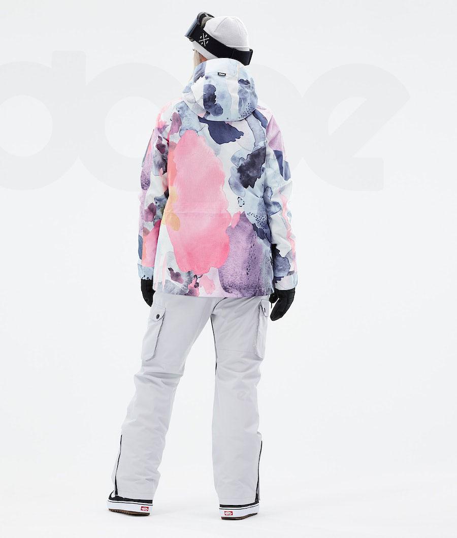 Pink Women's Dope Annok W 2021 Snowboard Jackets | NZ_D1198