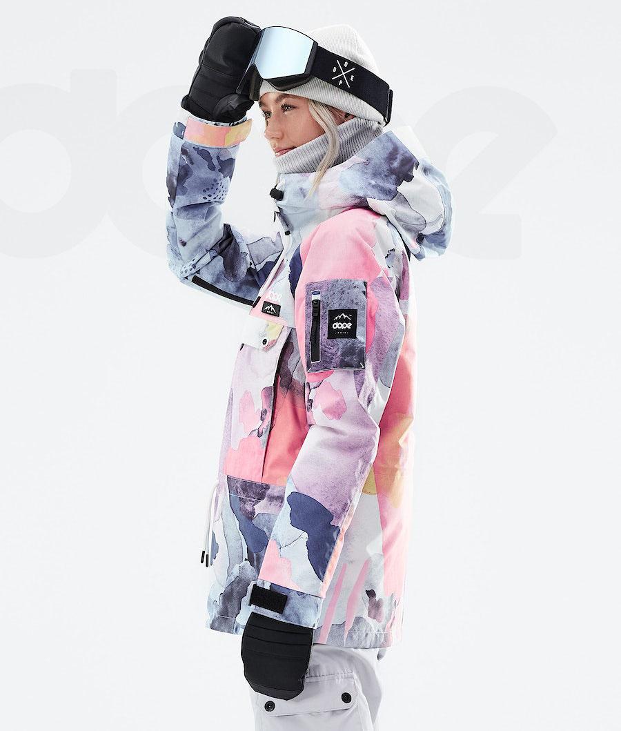 Pink Women's Dope Annok W 2021 Snowboard Jackets | NZ_D1198