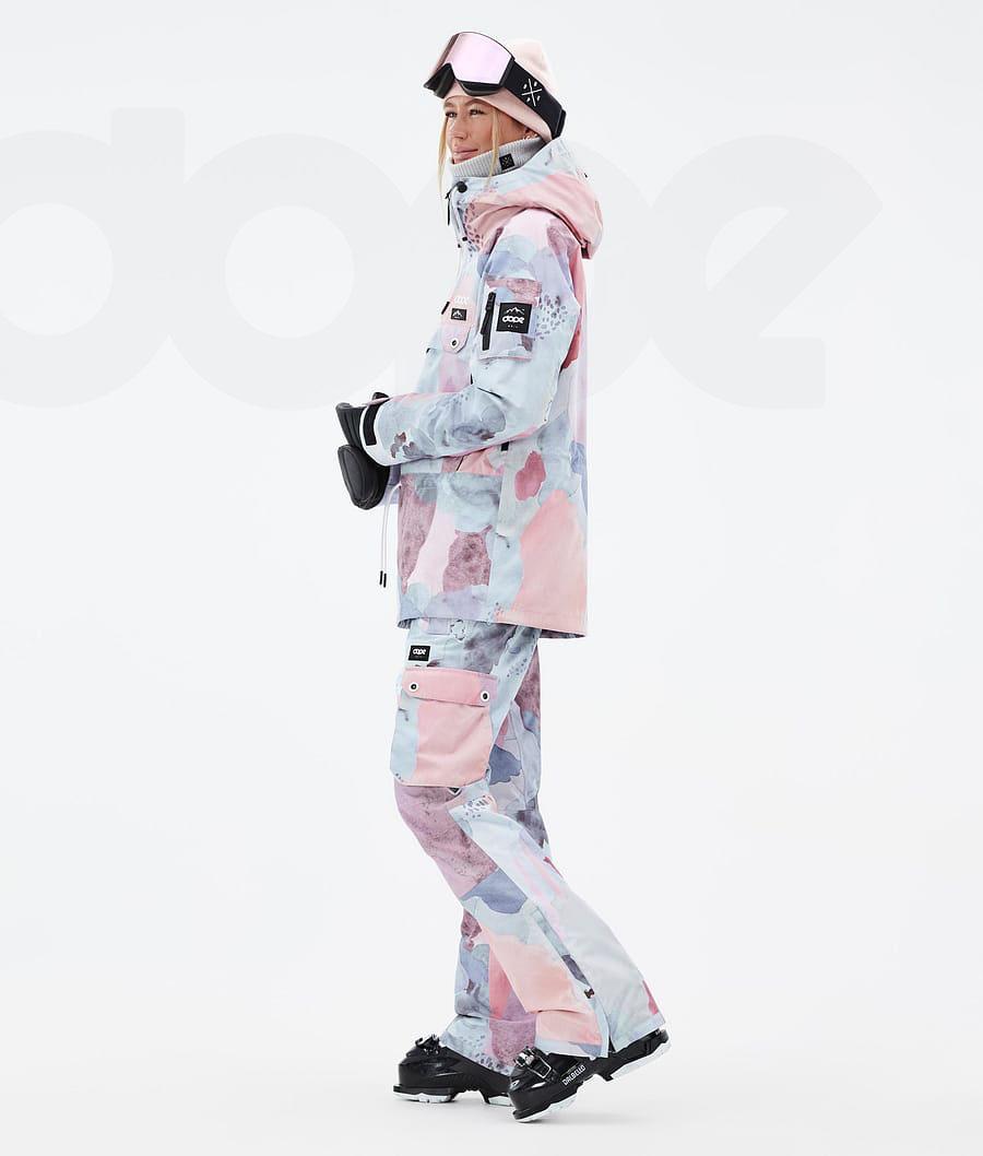 Pink Women's Dope Annok W Ski Jackets | NZ_D1902