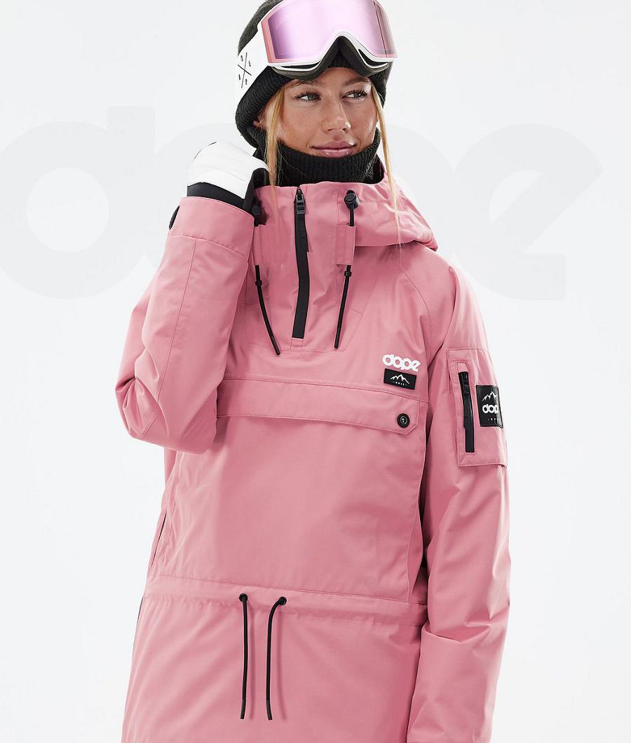 Pink Women's Dope Annok W Ski Jackets | NZ_D2138
