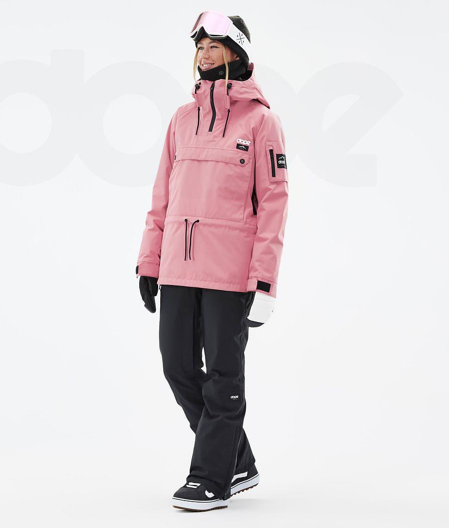 Pink Women's Dope Annok W Snowboard Jackets | NZ_D1909