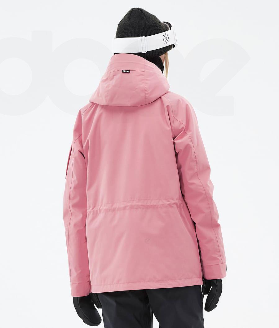 Pink Women's Dope Annok W Snowboard Jackets | NZ_D1909