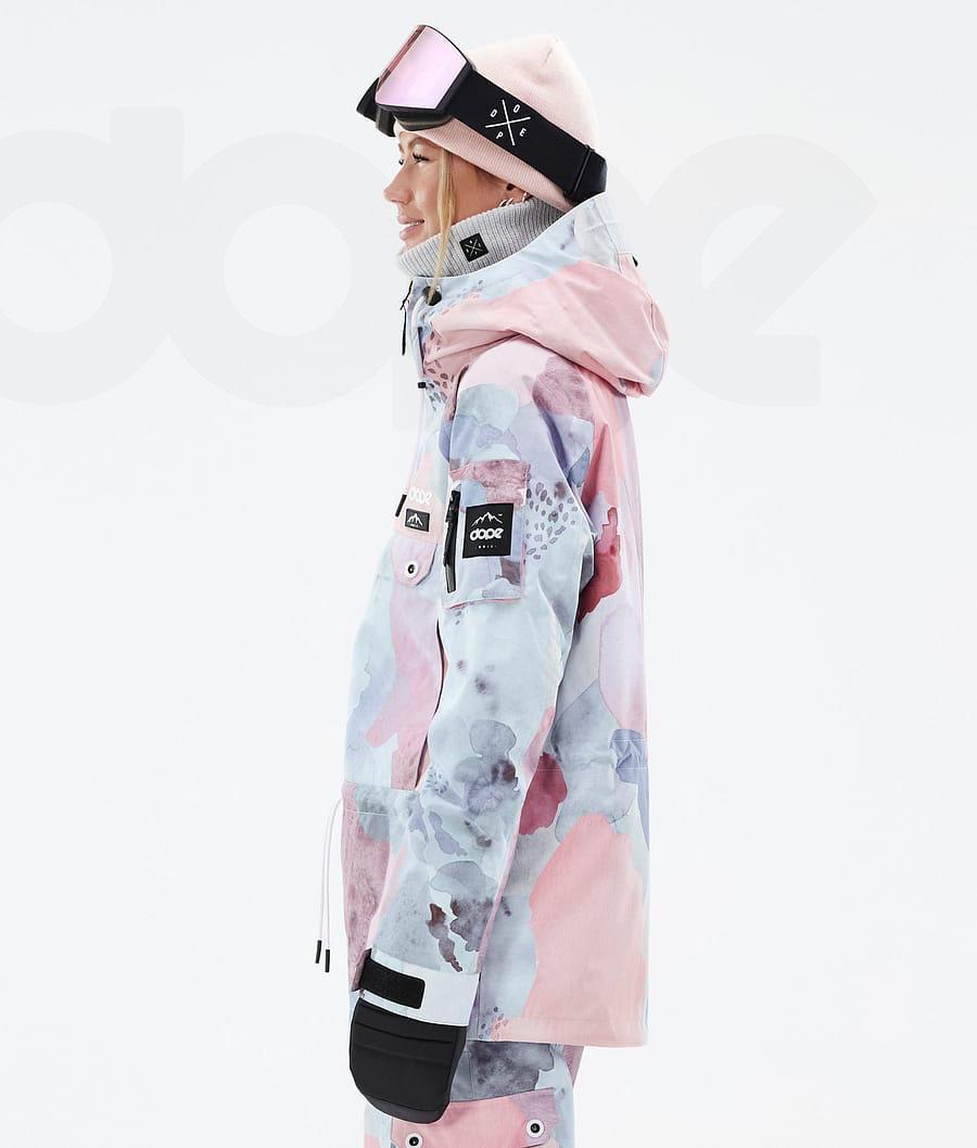Pink Women's Dope Annok W Snowboard Jackets | NZ_D2341