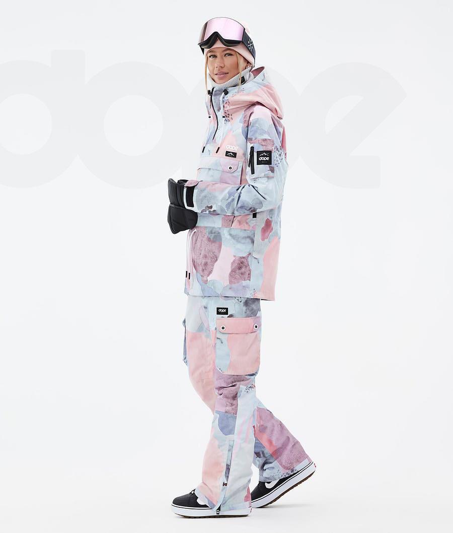 Pink Women's Dope Annok W Snowboard Jackets | NZ_D2341