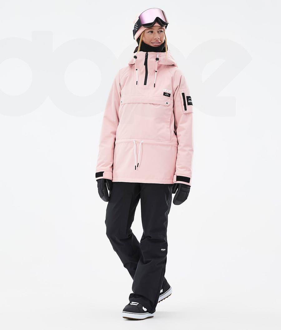 Pink Women's Dope Annok W Snowboard Jackets | NZ_D2360