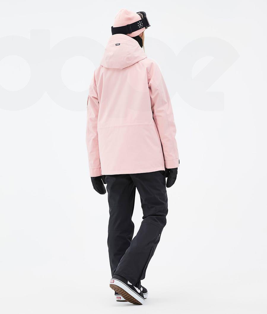 Pink Women's Dope Annok W Snowboard Jackets | NZ_D2360