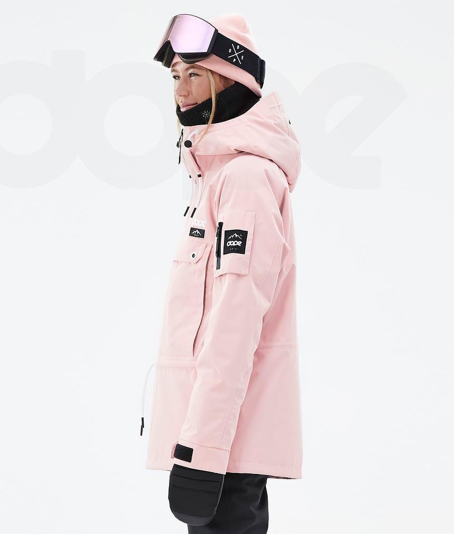 Pink Women's Dope Annok W Snowboard Jackets | NZ_D2360