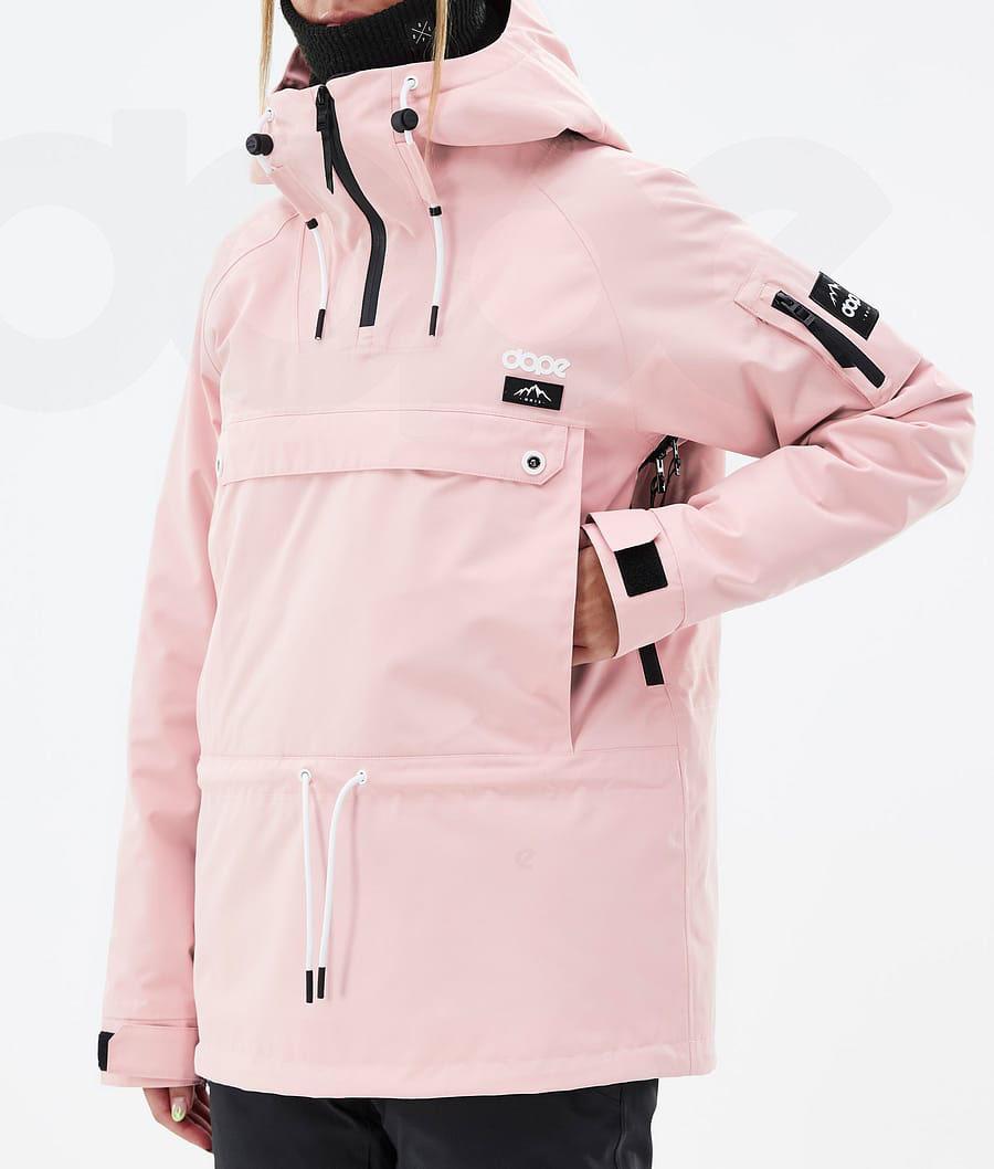 Pink Women's Dope Annok W Snowboard Jackets | NZ_D2360