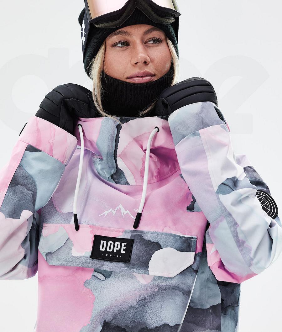 Pink Women's Dope Blizzard W 2021 Ski Jackets | NZ_D2076