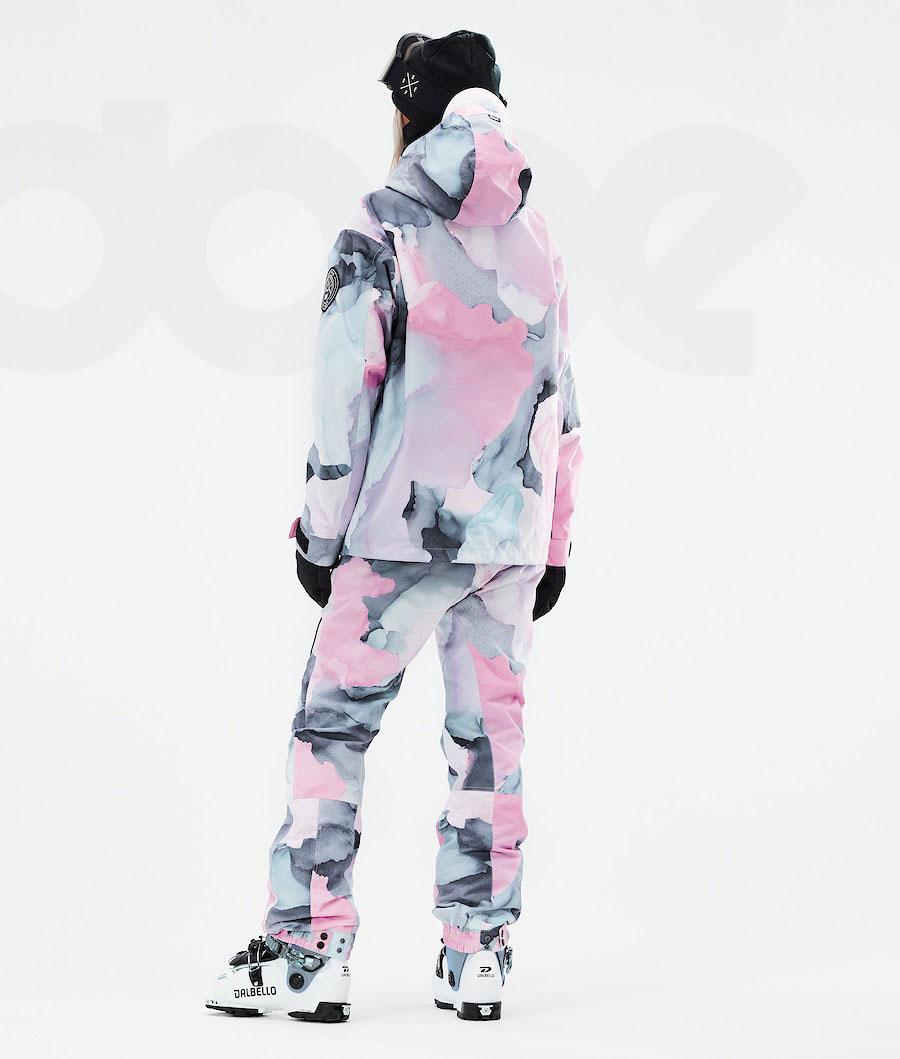 Pink Women's Dope Blizzard W 2021 Ski Jackets | NZ_D2076
