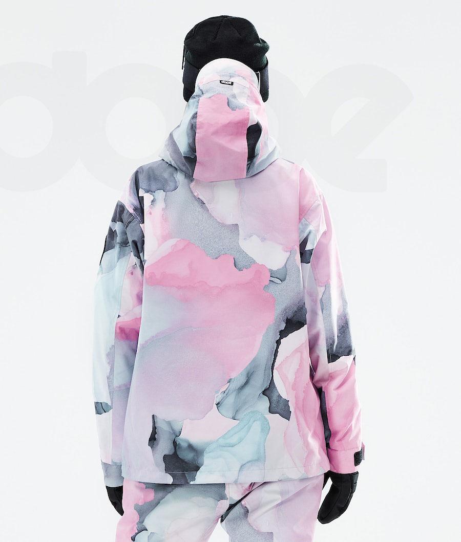 Pink Women's Dope Blizzard W 2021 Ski Jackets | NZ_D2076