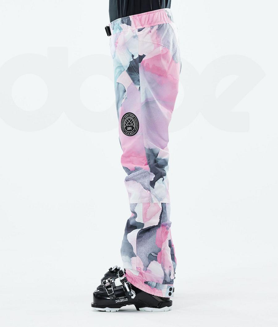 Pink Women's Dope Blizzard W 2021 Ski Pants | NZ_D1508