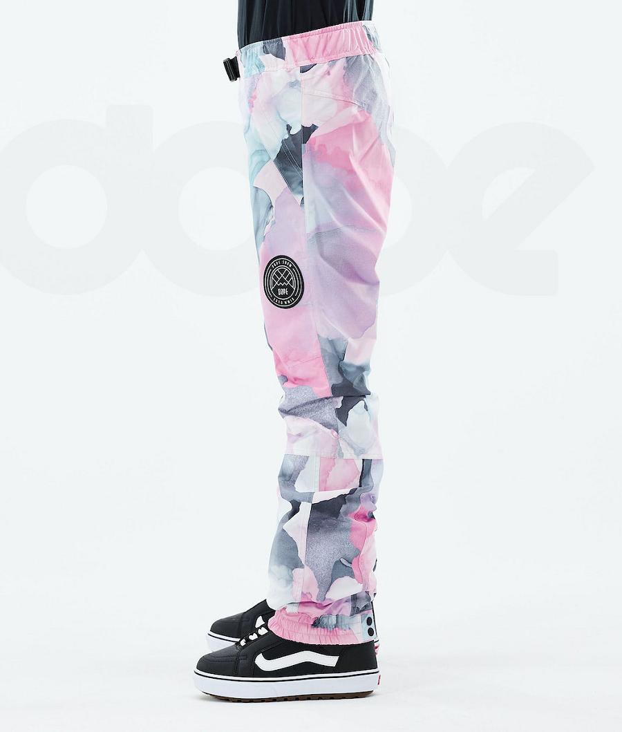 Pink Women's Dope Blizzard W 2021 Snowboard Pants | NZ_D1391