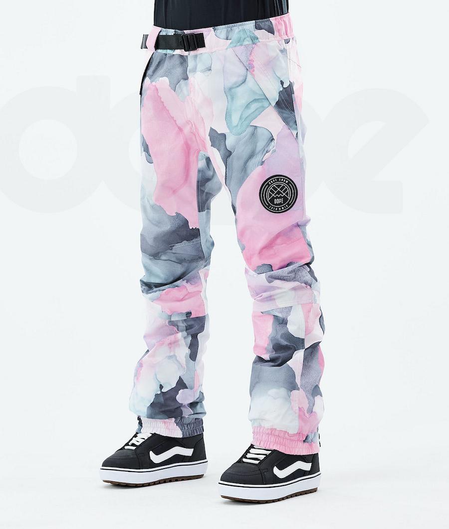 Pink Women\'s Dope Blizzard W 2021 Snowboard Pants | NZ_D1391