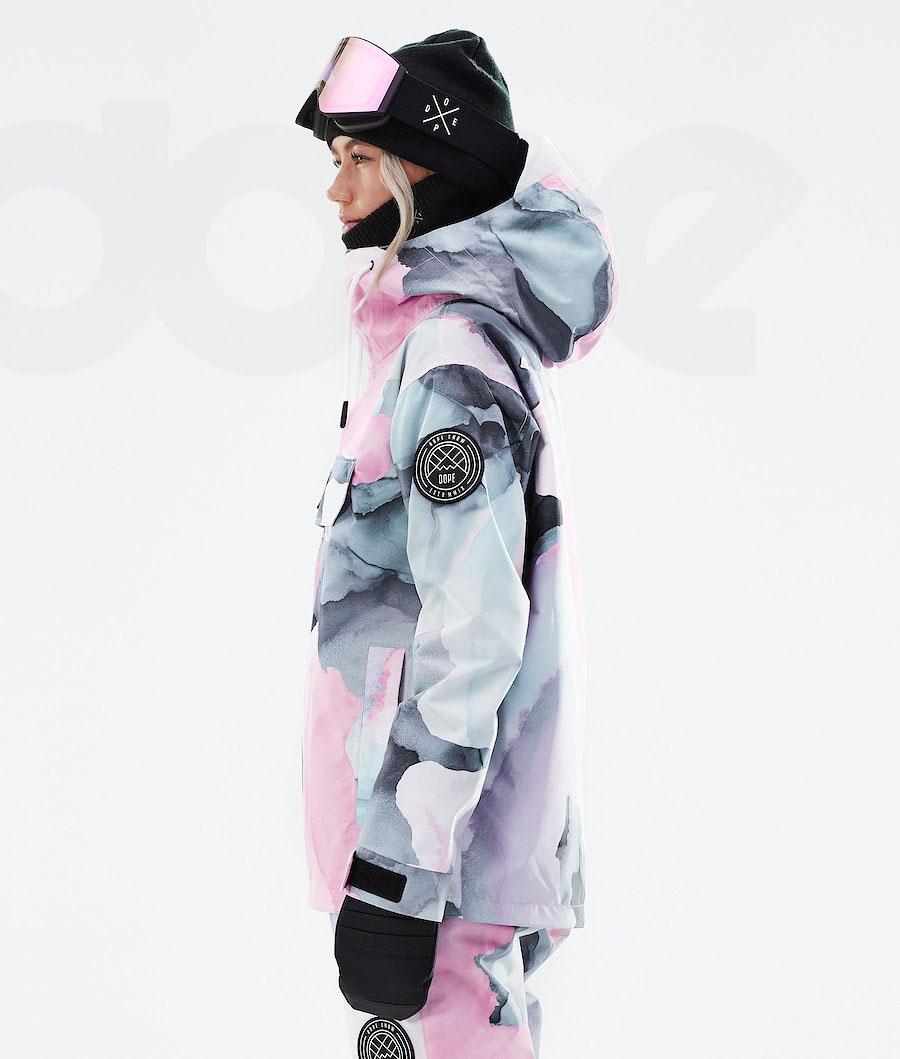 Pink Women's Dope Blizzard W 2021 Snowboard Jackets | NZ_D2002