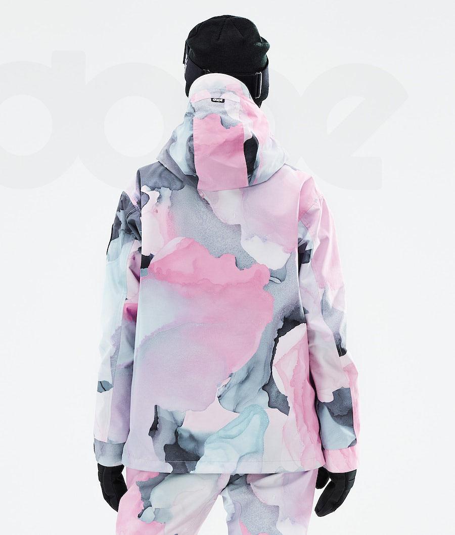 Pink Women's Dope Blizzard W 2021 Snowboard Jackets | NZ_D2002
