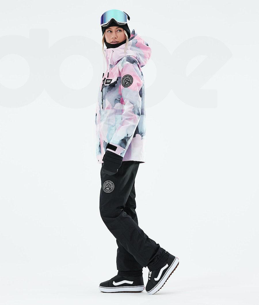 Pink Women's Dope Blizzard W Full Zip 2021 Snowboard Jackets | NZ_D1137
